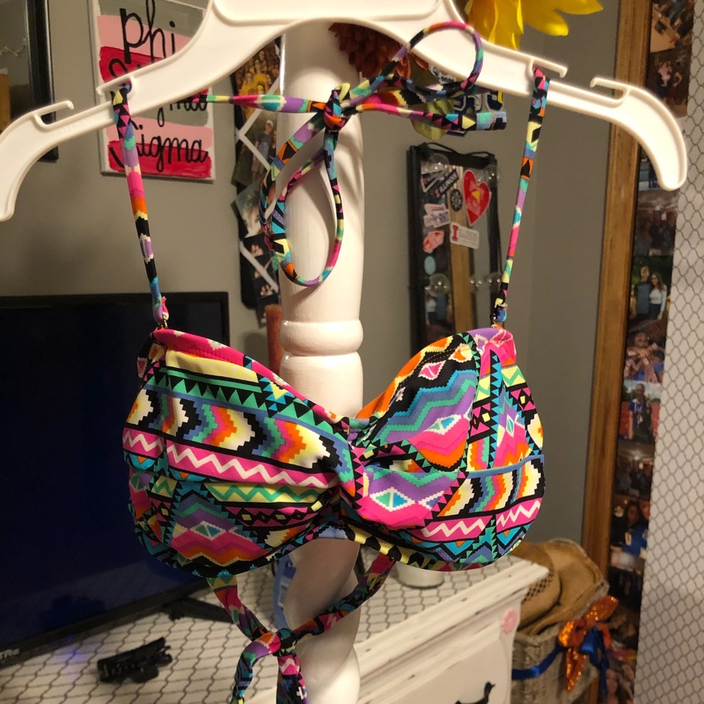 Multi Color Bikini Top
